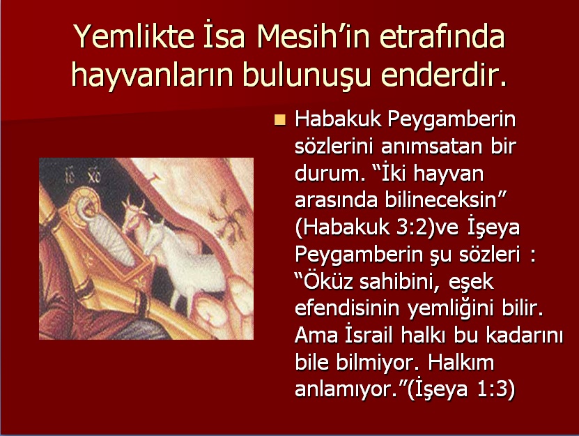 25 Aralık İsa Mesih’in doğumu