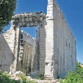 Aziz Clemens Kilisesi (Yeğenbey Camii) yangιn sonrasι kalιntιlarι