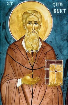 20 Mart Lindisfarne Piskoposu Mucize Yapıcı Aziz Kutbert 