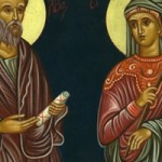 14 Temmuz Yetmişlerden Aziz Havari Akuila ve Azize Priskila