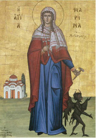 17 Temmuz Pisidya Antakyası’nın Büyük Şehidi Azize Marina (Margaret)