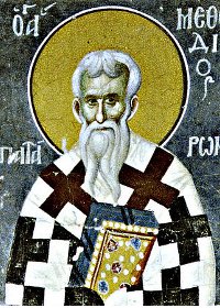 20 Haziran   Şehit ruhani Methodius, Patara/ Olimpia ΄nın Piskoposu