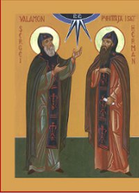 28 Haziran Azizler Sergius ve Herman, Valaam’nın başrahipleri