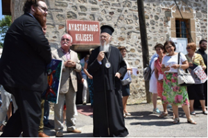 Fener Rum Patriği Bartholomeos Eğirdir’de